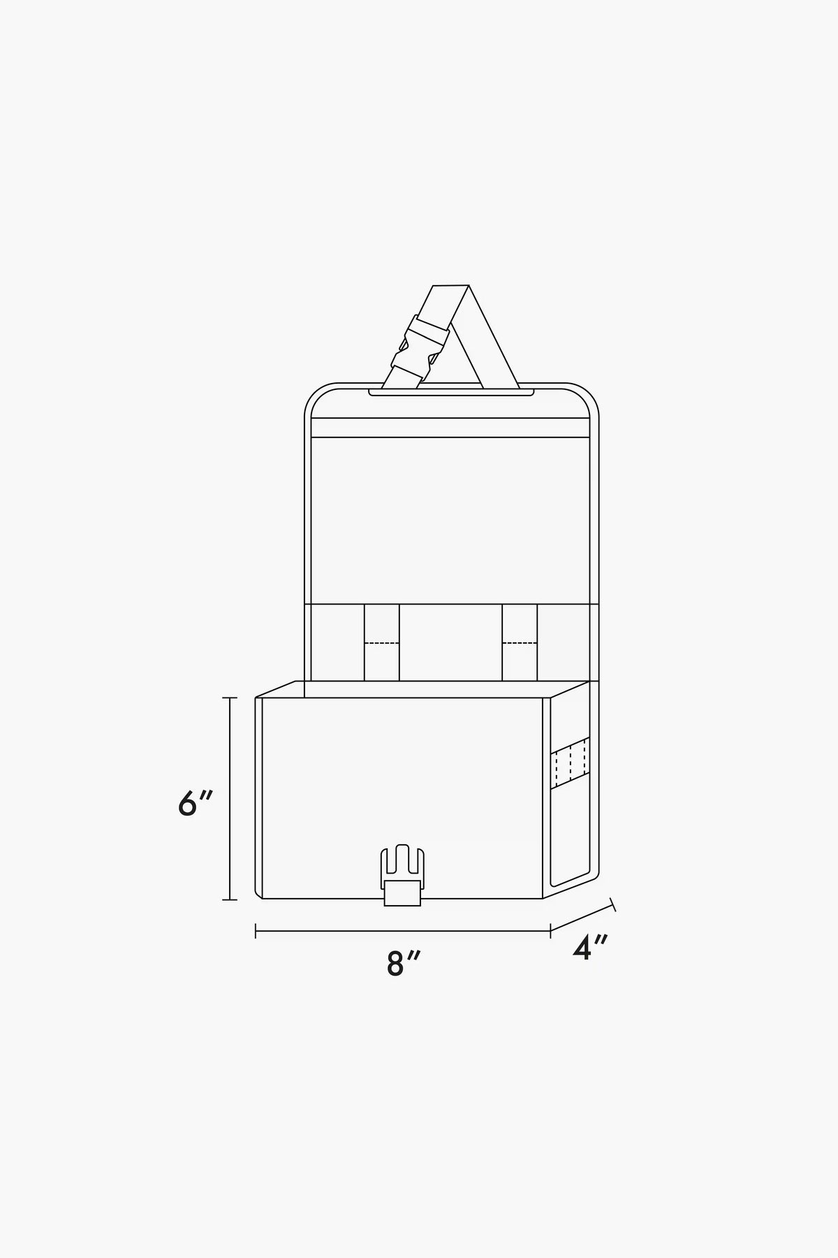 Terra Hanging Toiletry Bag