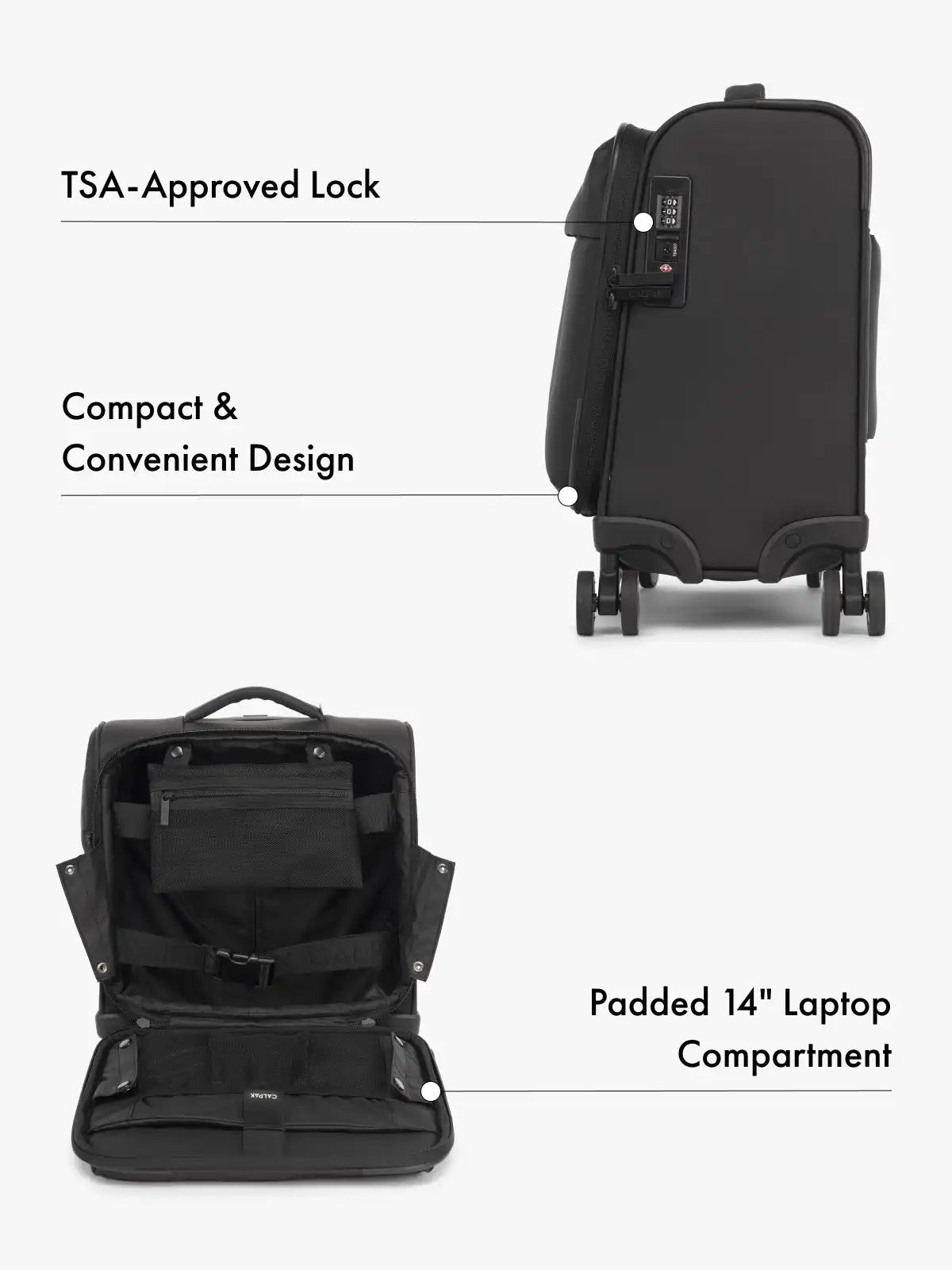 Luka Soft-Sided Mini Carry-On Luggage