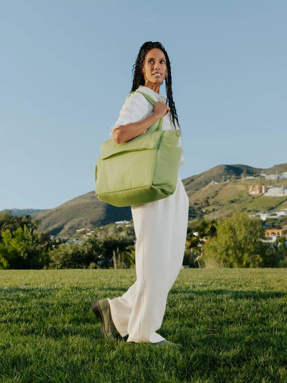 Diaper Tote Bag with Laptop Sleeve