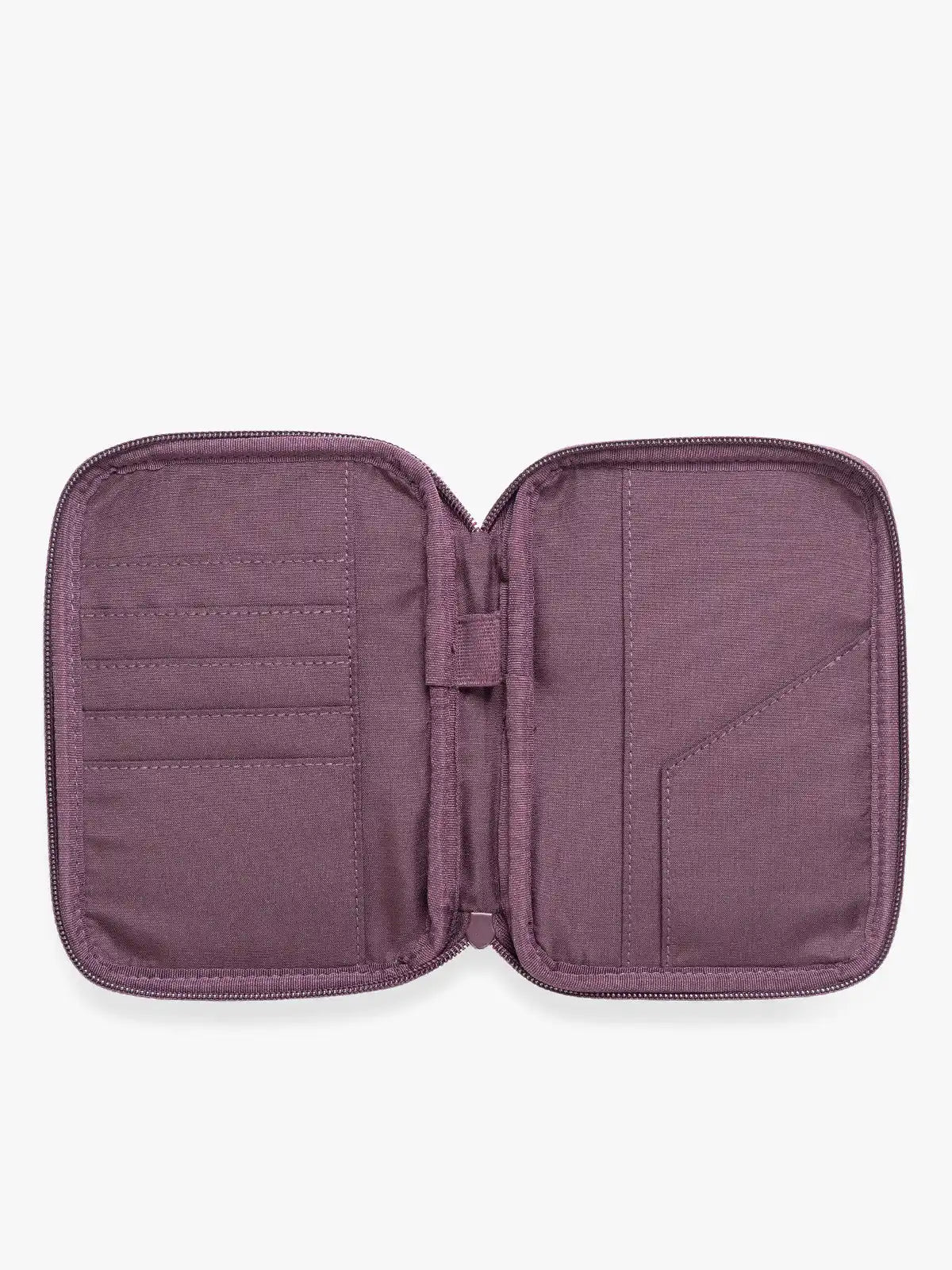 Luka Zip Passport Wallet in Vegan Leather