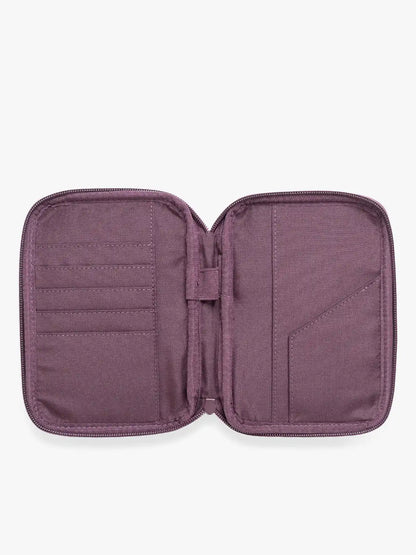 Luka Zip Passport Wallet in Vegan Leather