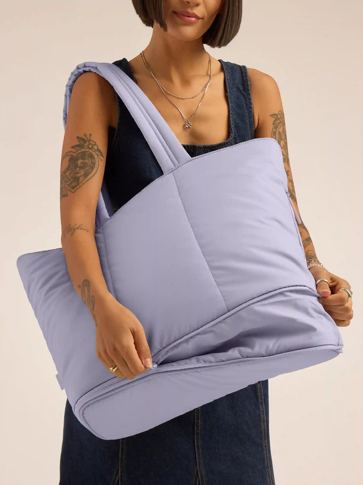 Luka Expandable Laptop Tote