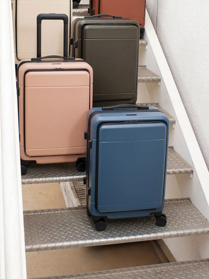 Hue Front Pocket Carry-On Luggage