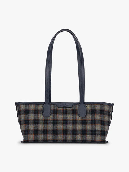 Colette Shoulder Tote in Brushed Flannel