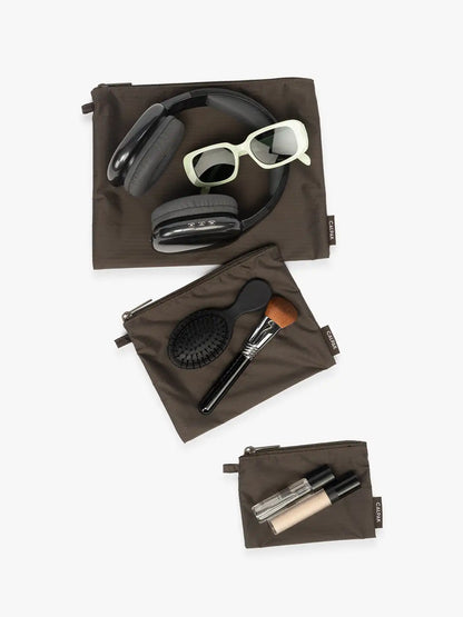 Compakt Zip Pouch Set