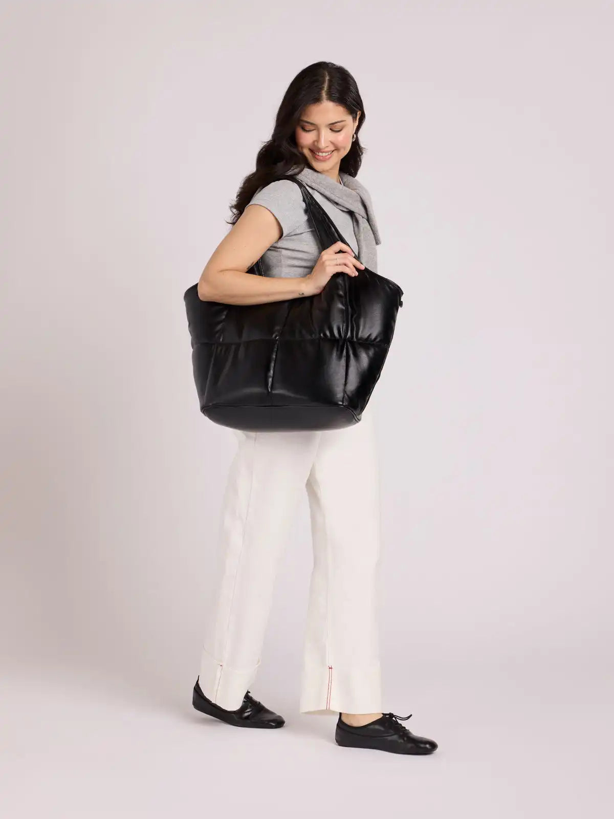 Luka Everything Laptop Tote Bag in Vegan Leather