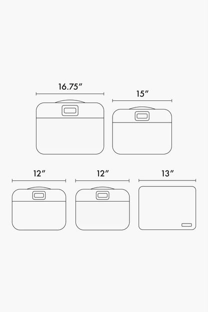 Packing Cubes Set (5 Pieces)