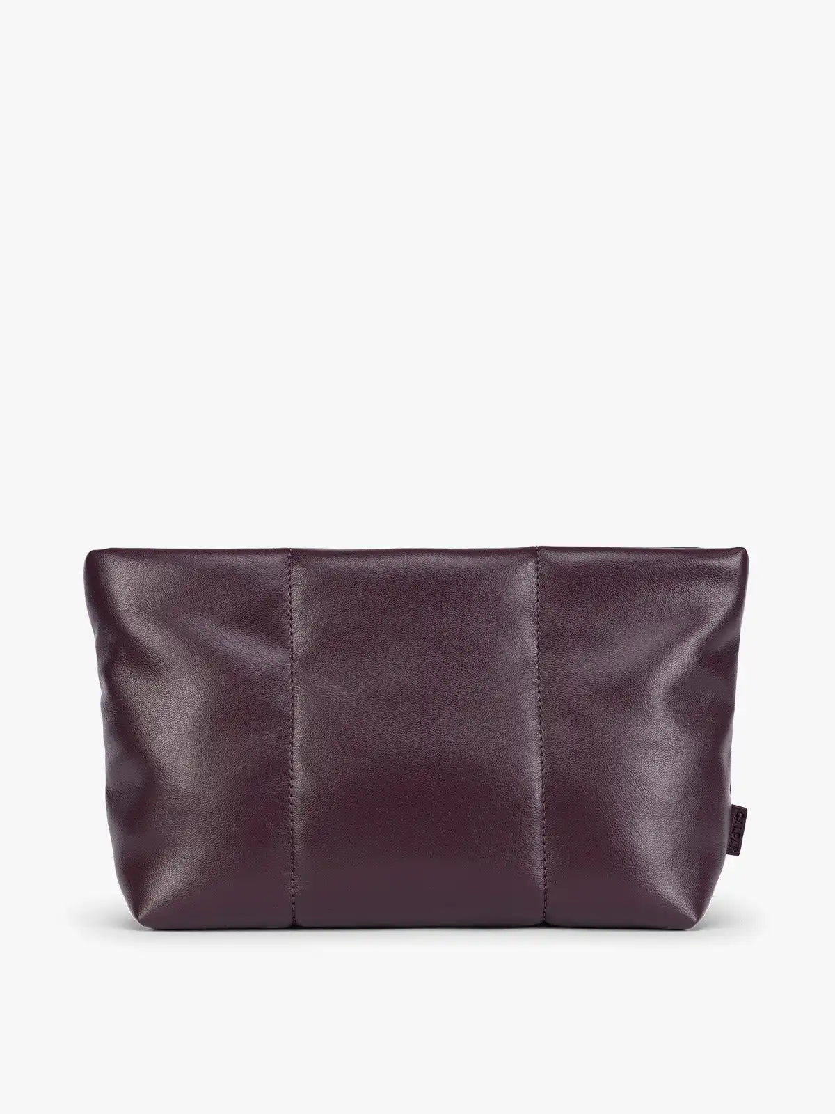 Luka 2-Quart Zip Pouch in Vegan Leather
