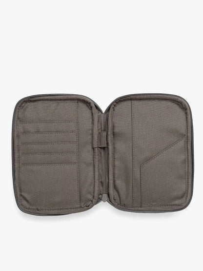 Luka Zip Passport Wallet in Vegan Leather