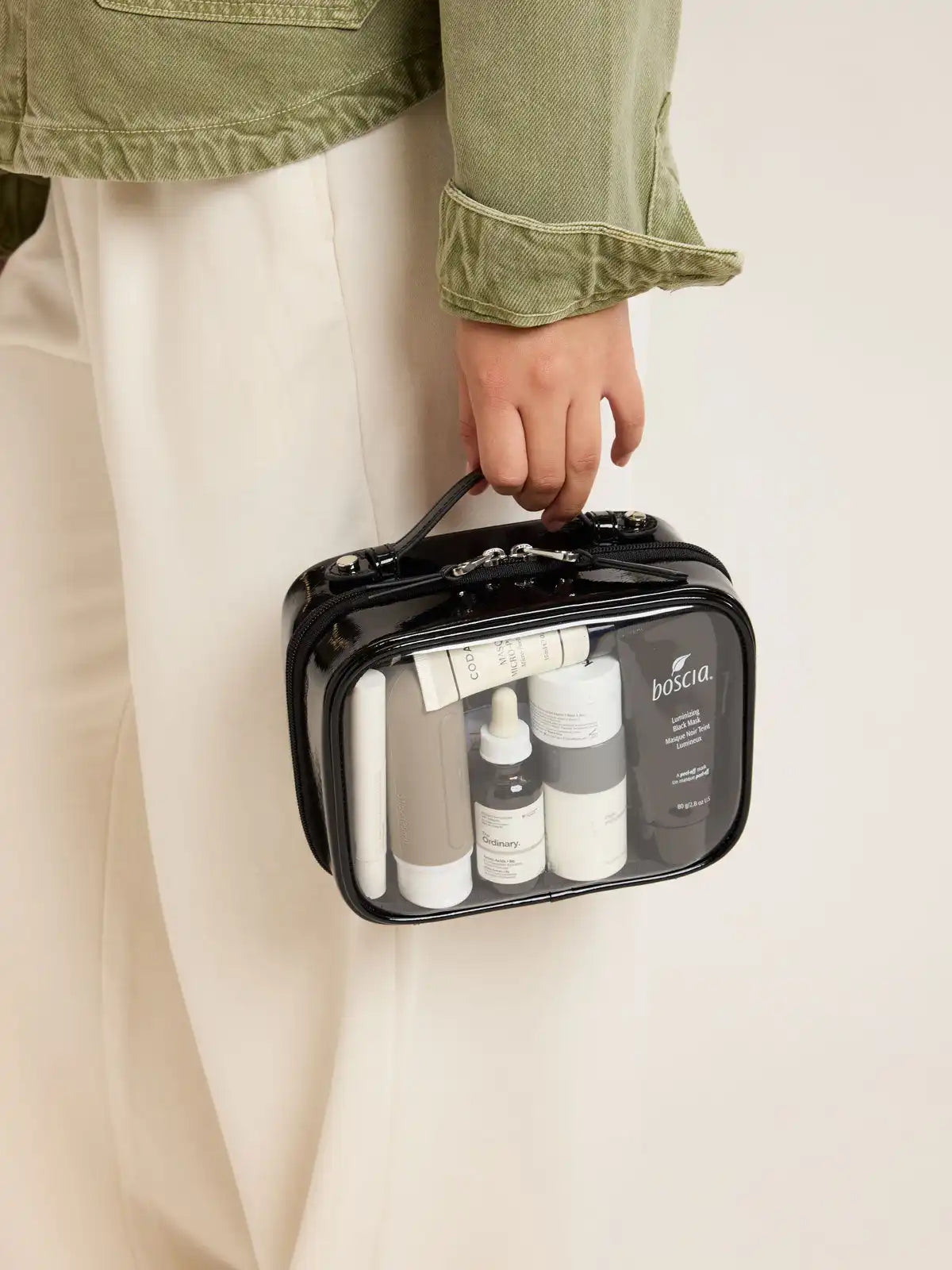 Small Clear Cosmetics Case