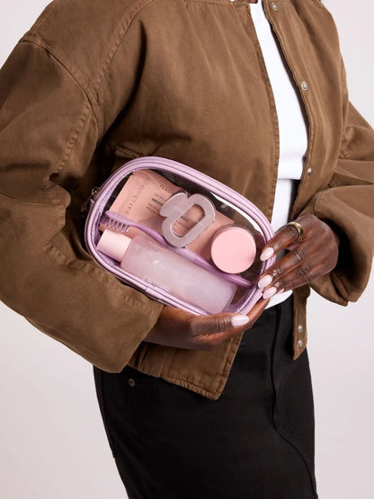 Clear Quart Zip Pouch