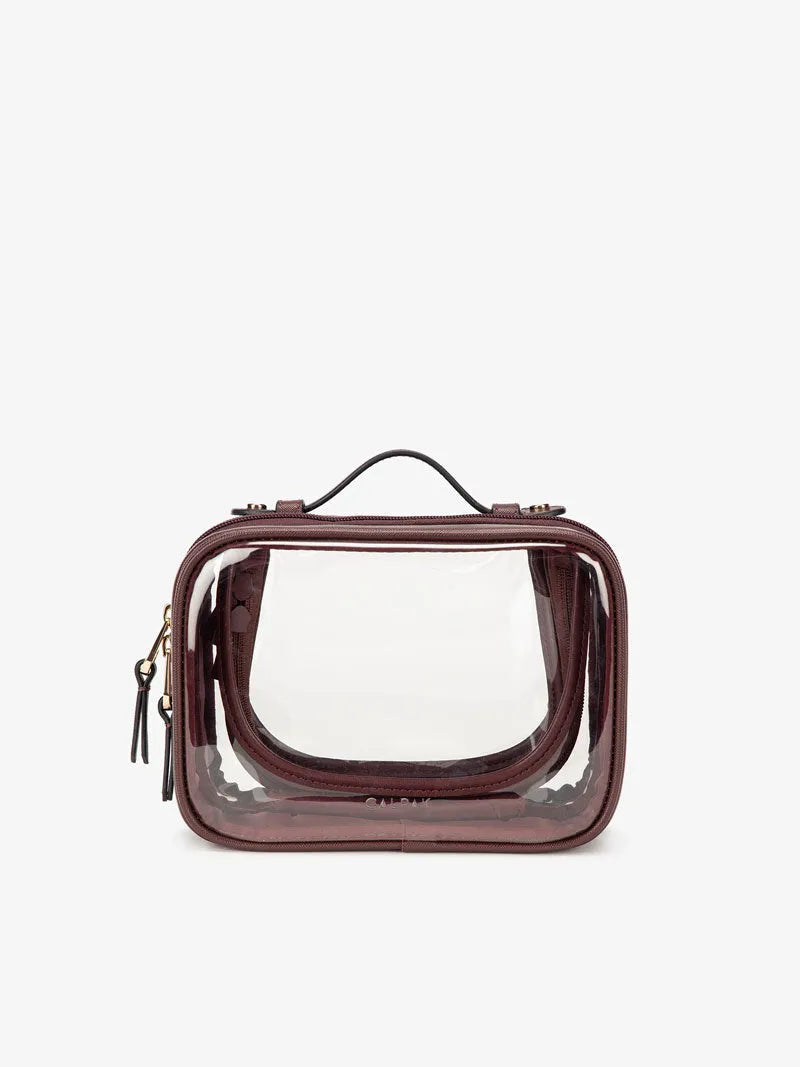 Small Clear Cosmetics Case