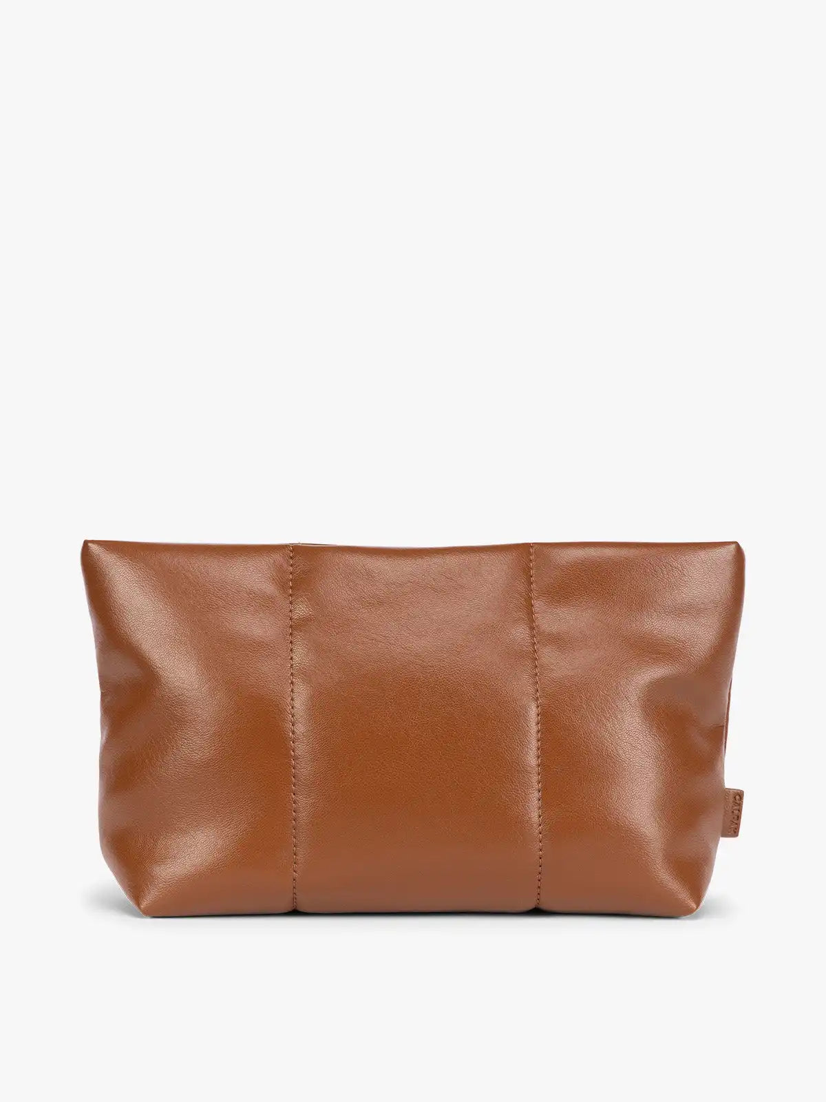 Luka 2-Quart Zip Pouch in Vegan Leather