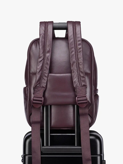 Luka 15 inch Laptop Backpack in Vegan Leather
