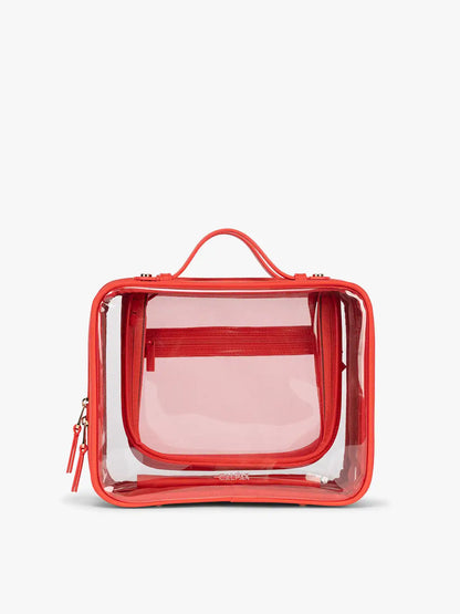 Large Clear Cosmetics Case