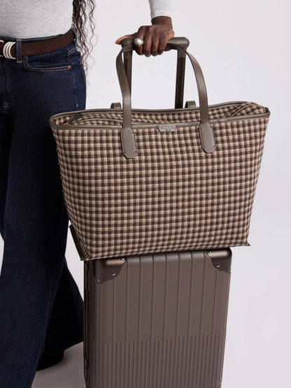 Colette 15" Laptop Tote in Brushed Flannel