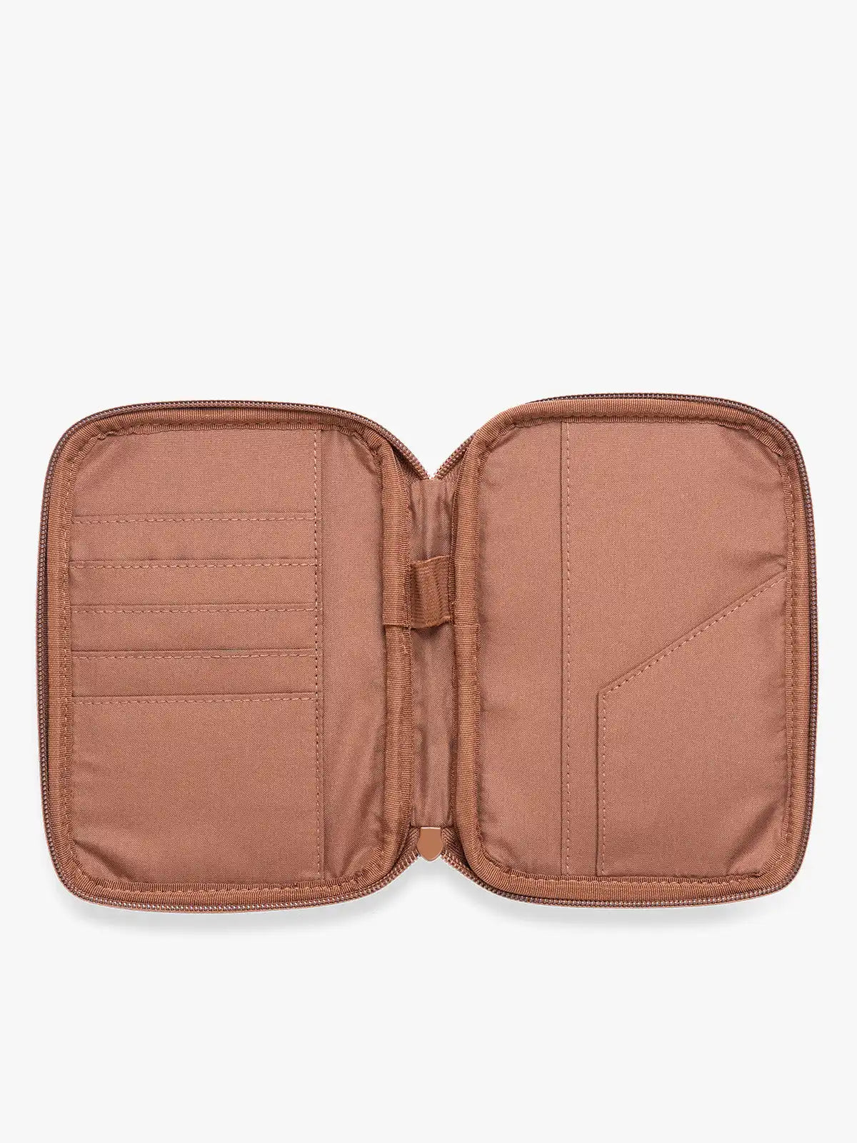 Luka Zip Passport Wallet in Vegan Leather