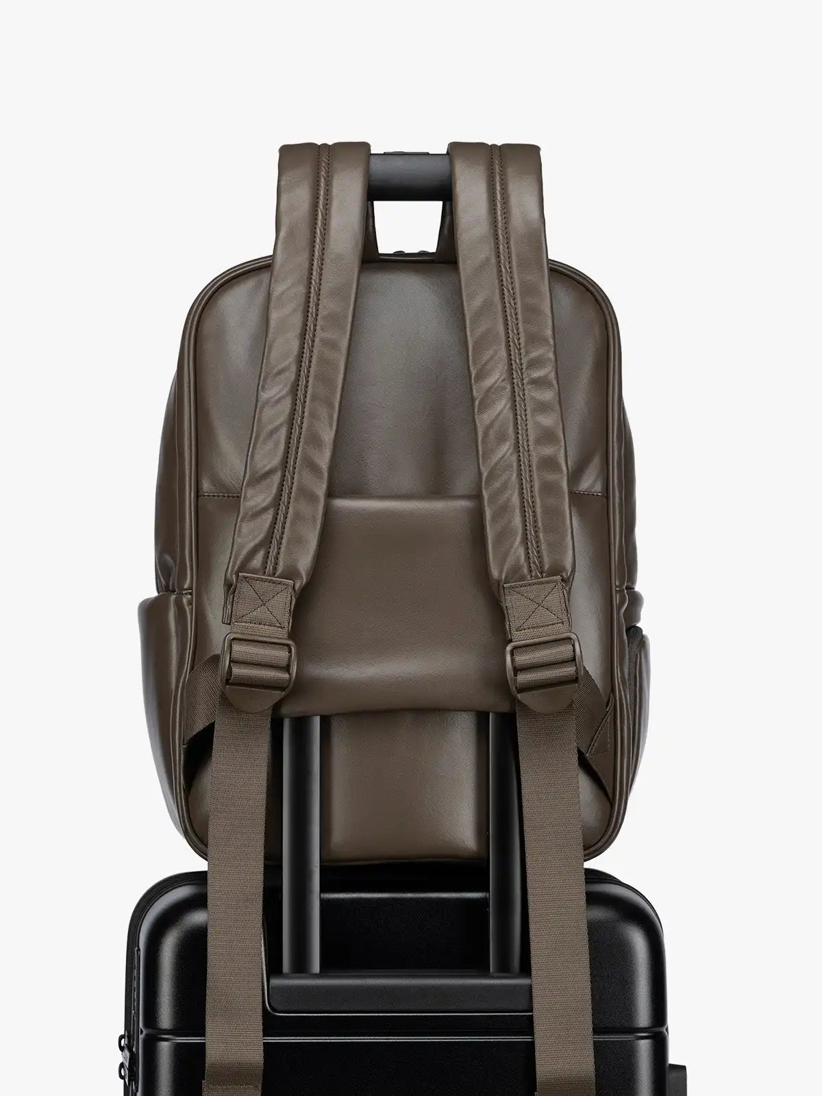Luka 15 inch Laptop Backpack in Vegan Leather