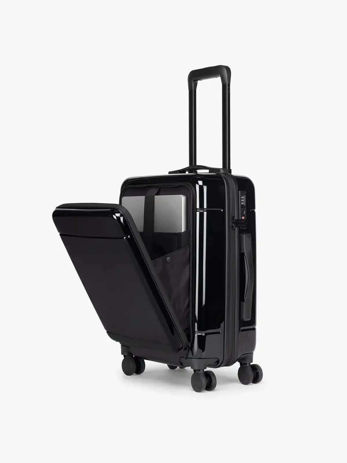 Hue Front Pocket Carry-On Luggage