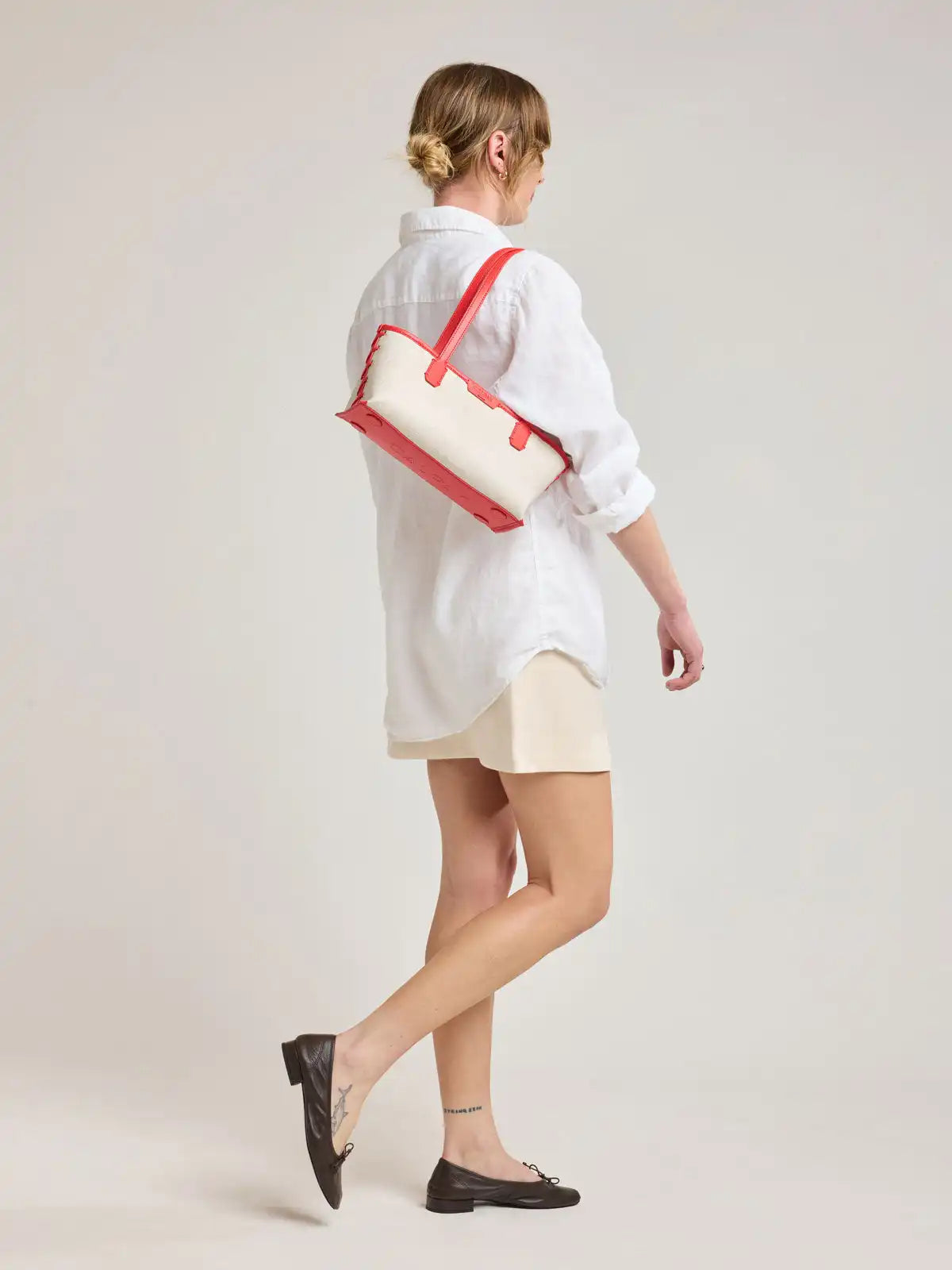 Colette Canvas Shoulder Tote