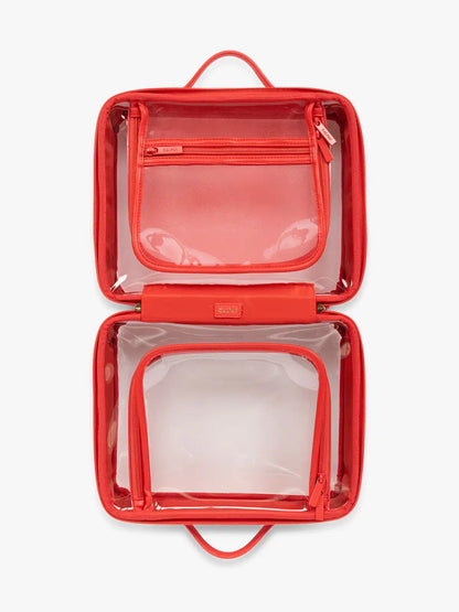 Large Clear Cosmetics Case
