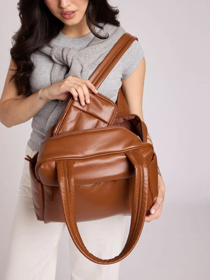 Luka Mini Duffel in Vegan Leather