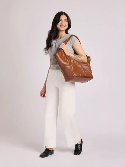Luka Everything Laptop Tote Bag in Vegan Leather