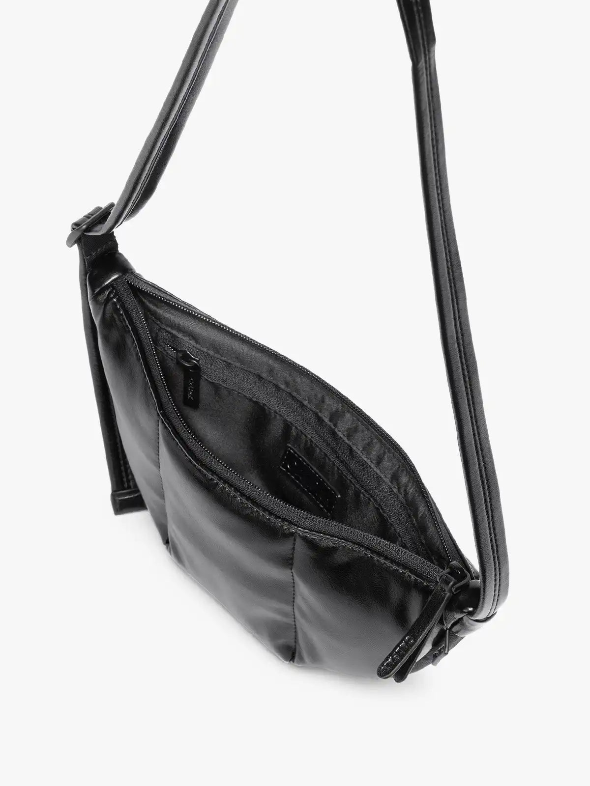 Luka Crescent Bag in Vegan Leather