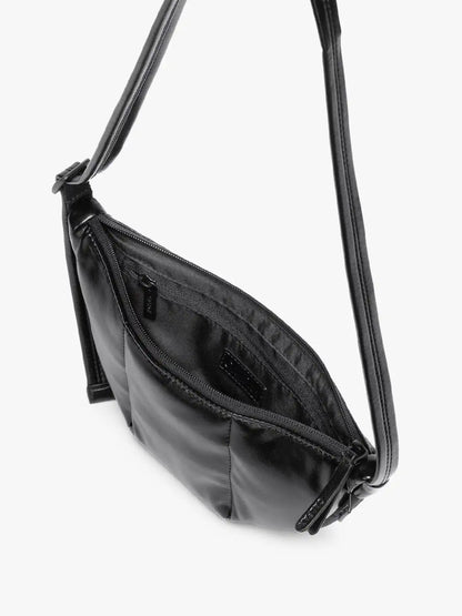 Luka Crescent Bag in Vegan Leather
