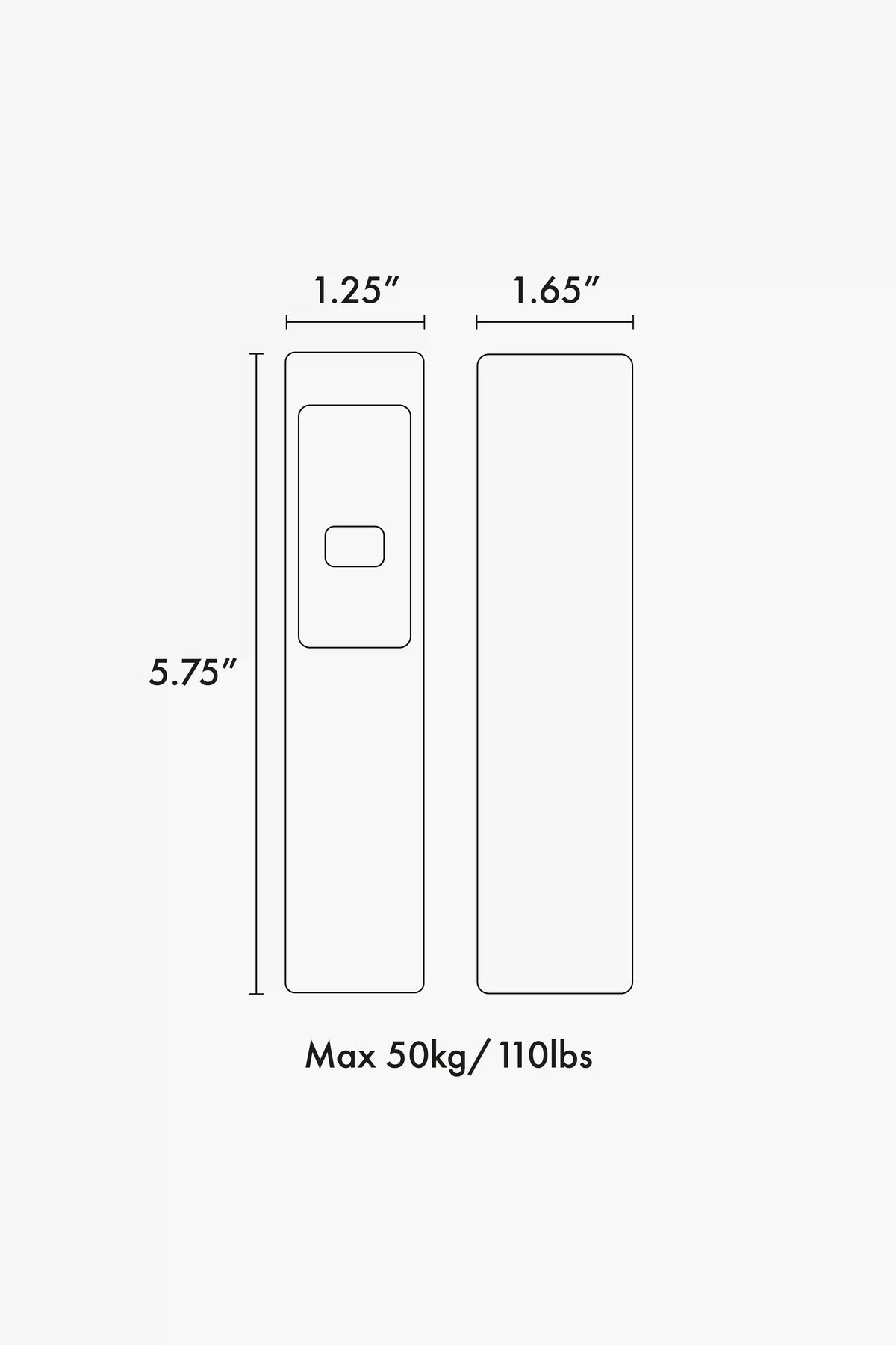 Battery-Free Luggage Scale