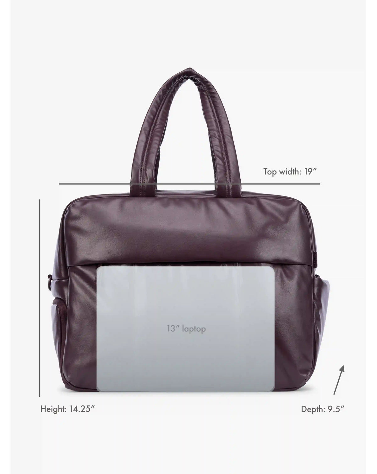 Luka Large Duffel in Vegan Leather