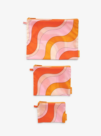 Compakt Zip Pouch Set