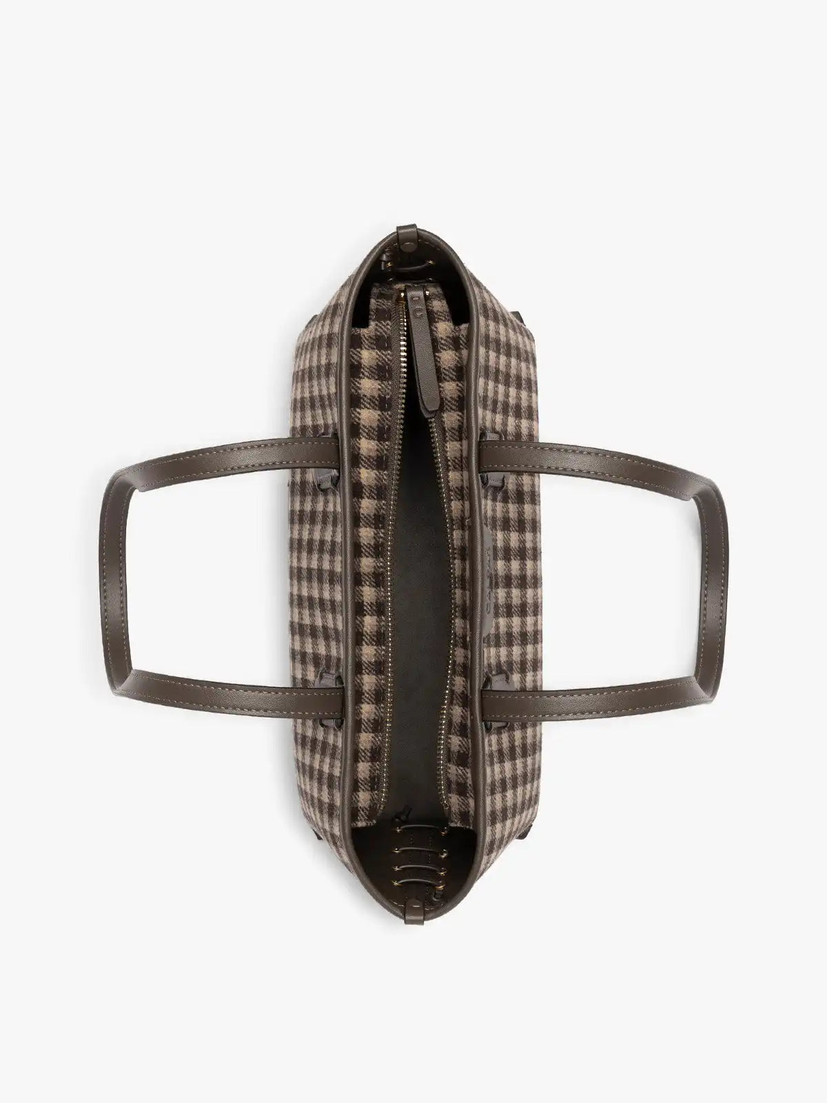 Colette Shoulder Tote in Brushed Flannel