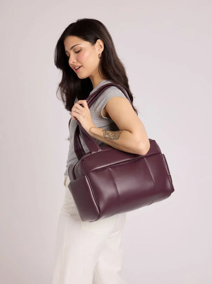 Luka Mini Duffel in Vegan Leather