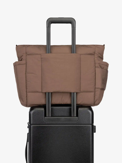 Diaper Tote Bag with Laptop Sleeve