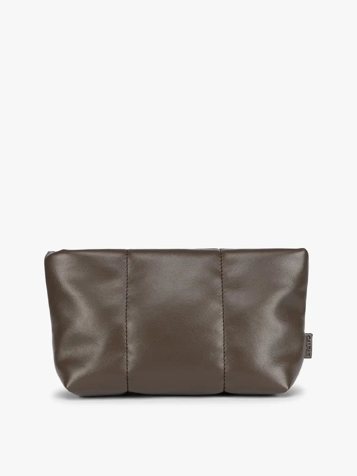 Luka 1-Quart Zip Pouch in Vegan Leather
