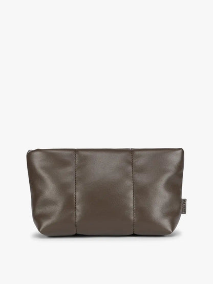 Luka 1-Quart Zip Pouch in Vegan Leather