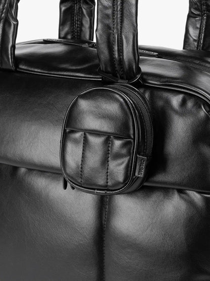 Luka Backpack Zip Bag Charm in Vegan Leather