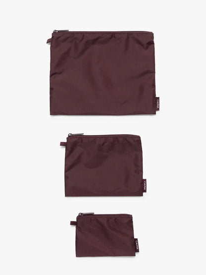 Compakt Zip Pouch Set
