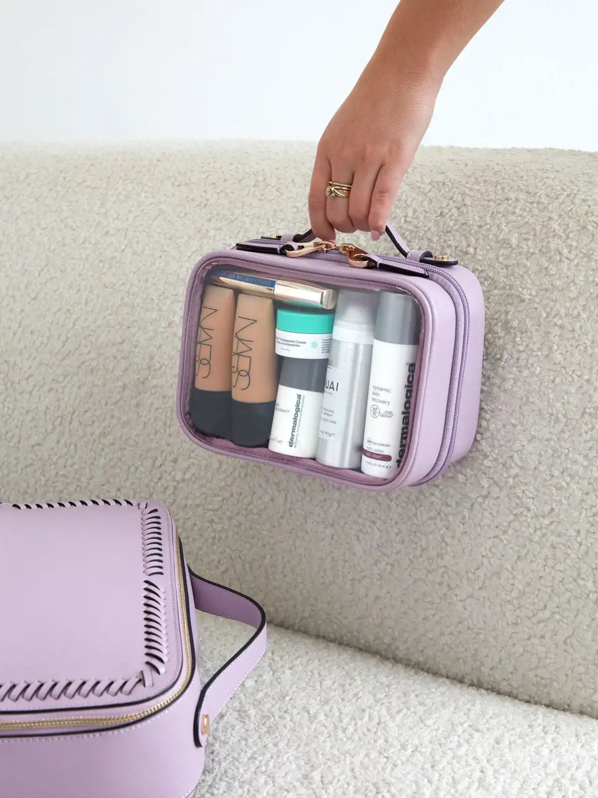 Small Clear Cosmetics Case