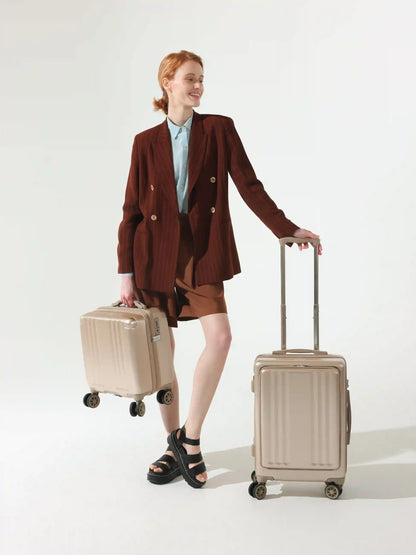 Ambeur Front Pocket Carry-On Luggage