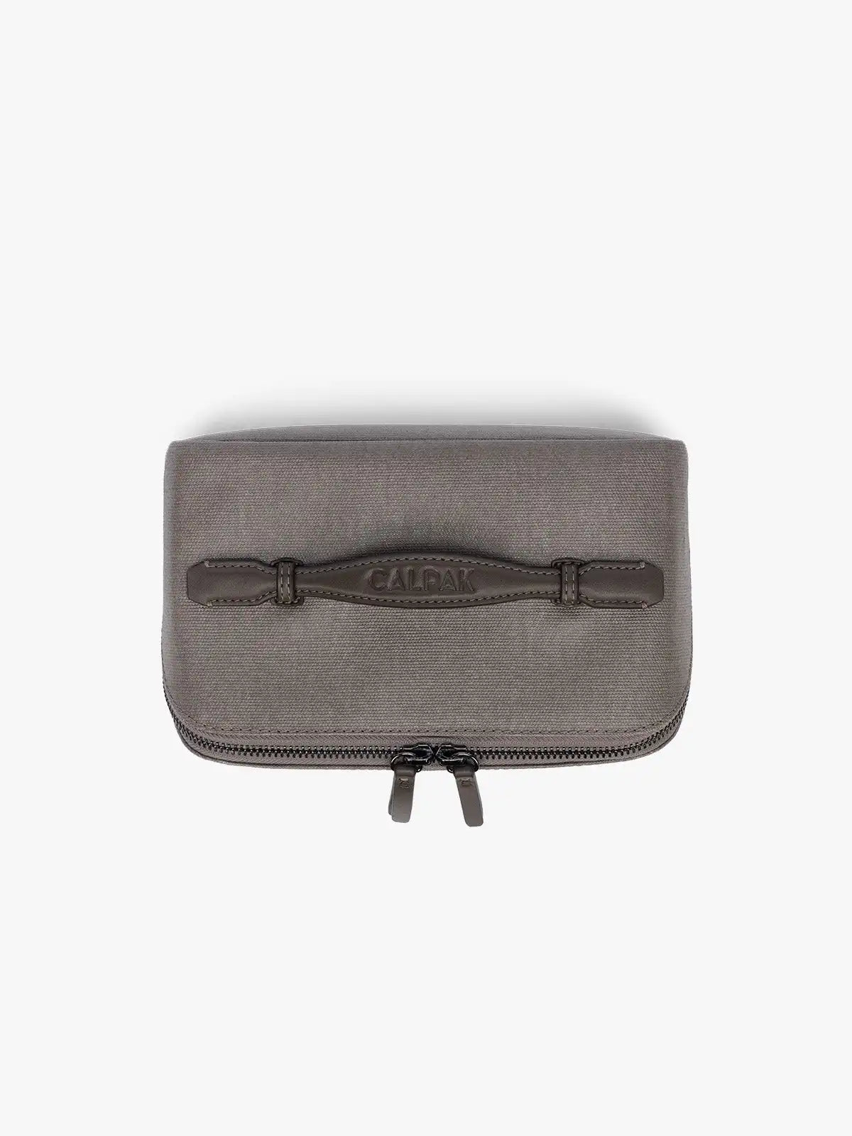 Colette Lay-Flat Canvas Toiletry Bag