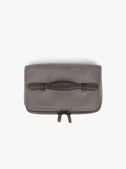 Colette Lay-Flat Canvas Toiletry Bag